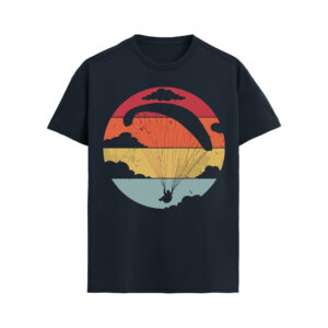 Freefall Sky – Retro Adventure Graphic T-Shirt