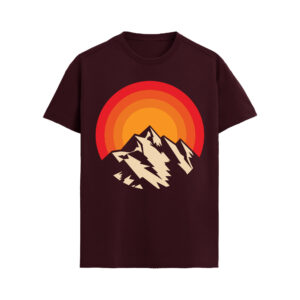 Solar Peak – Bold Mountain Graphic T-Shirt