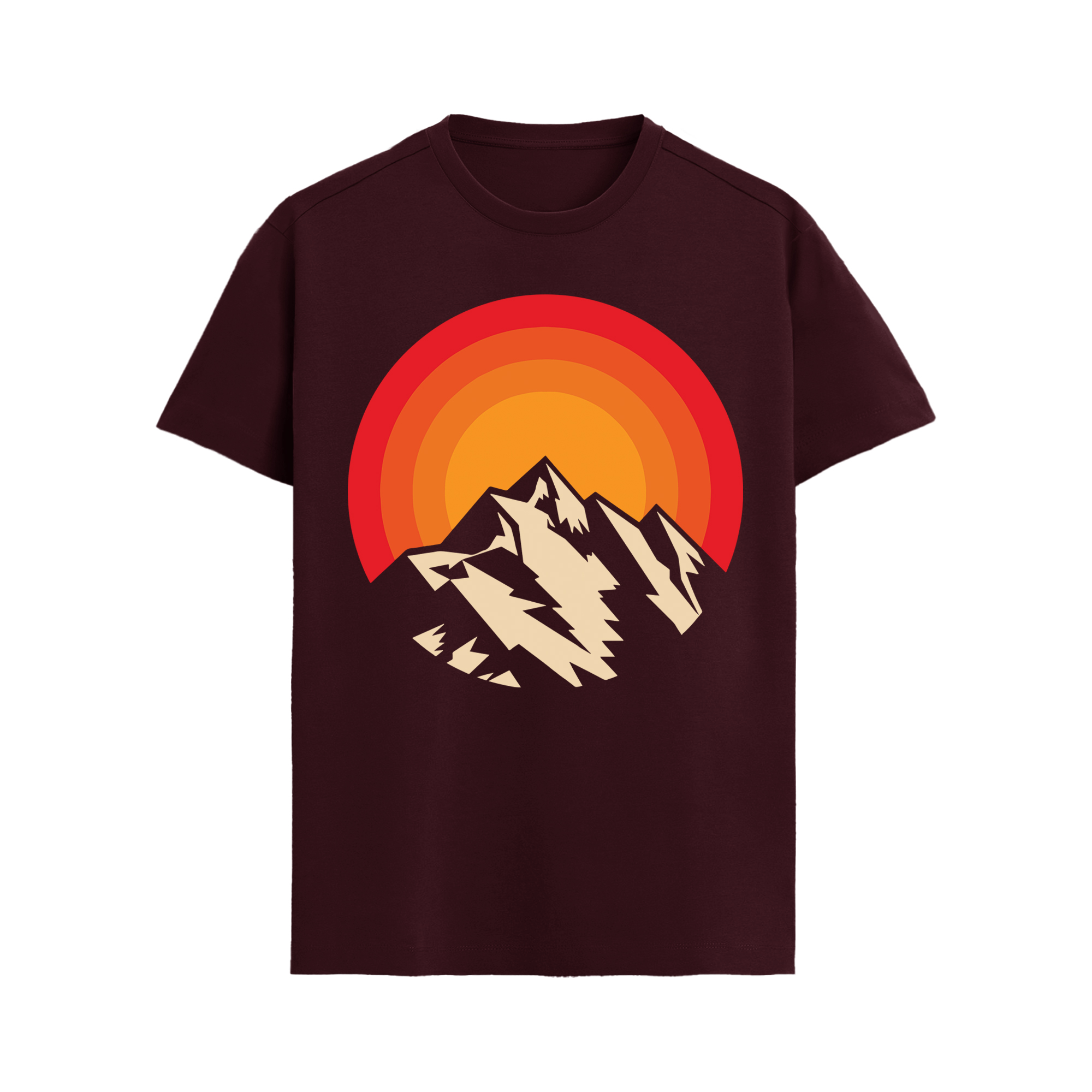 Solar Peak – Bold Mountain Graphic T-Shirt