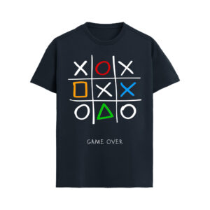 Game Over – Tic Tac Toe Graphic T-Shirt
